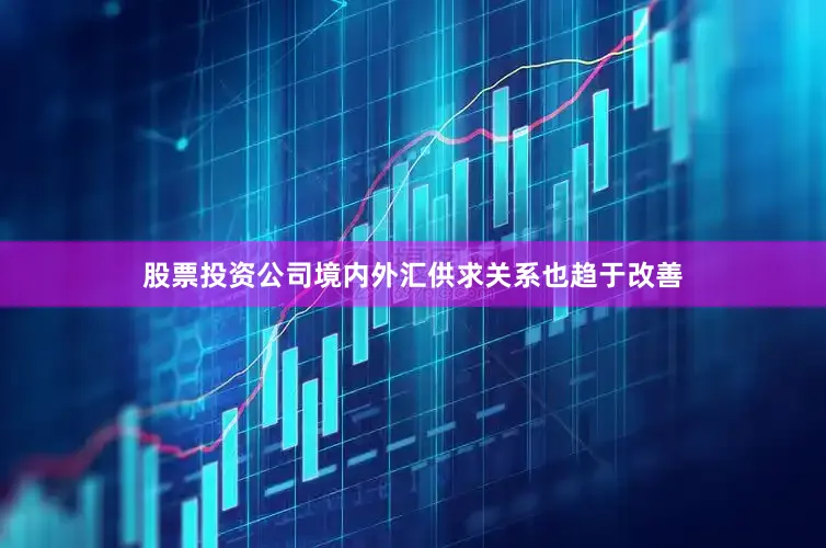 股票投资公司境内外汇供求关系也趋于改善